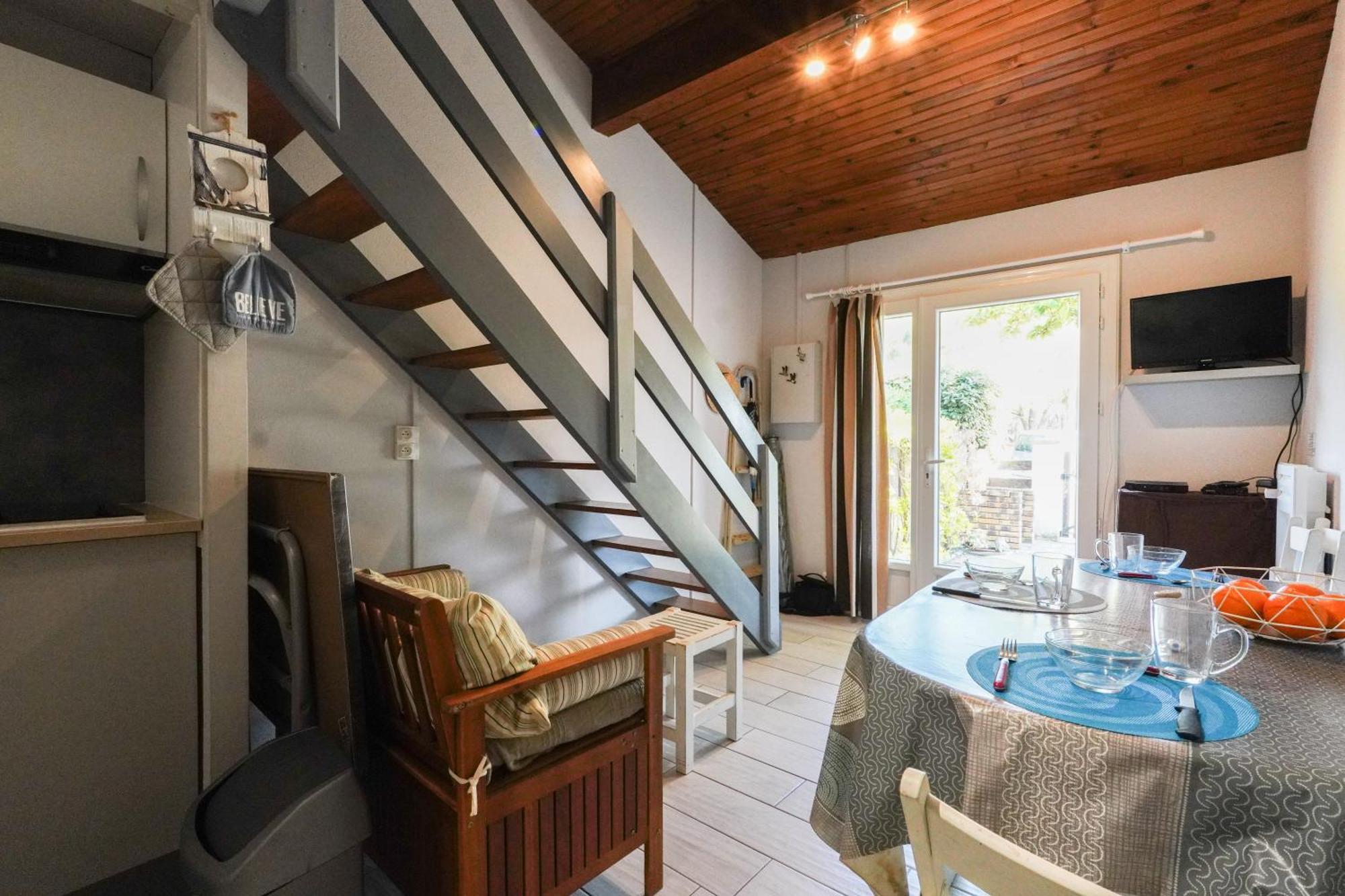 Maisonnette au pied de l'Océan avec terrasse Biscarrosse Esterno foto